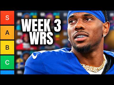 Video: A Surprising Week 3 For Wide Receiver Rankings
