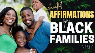 Affirmations for Black Families