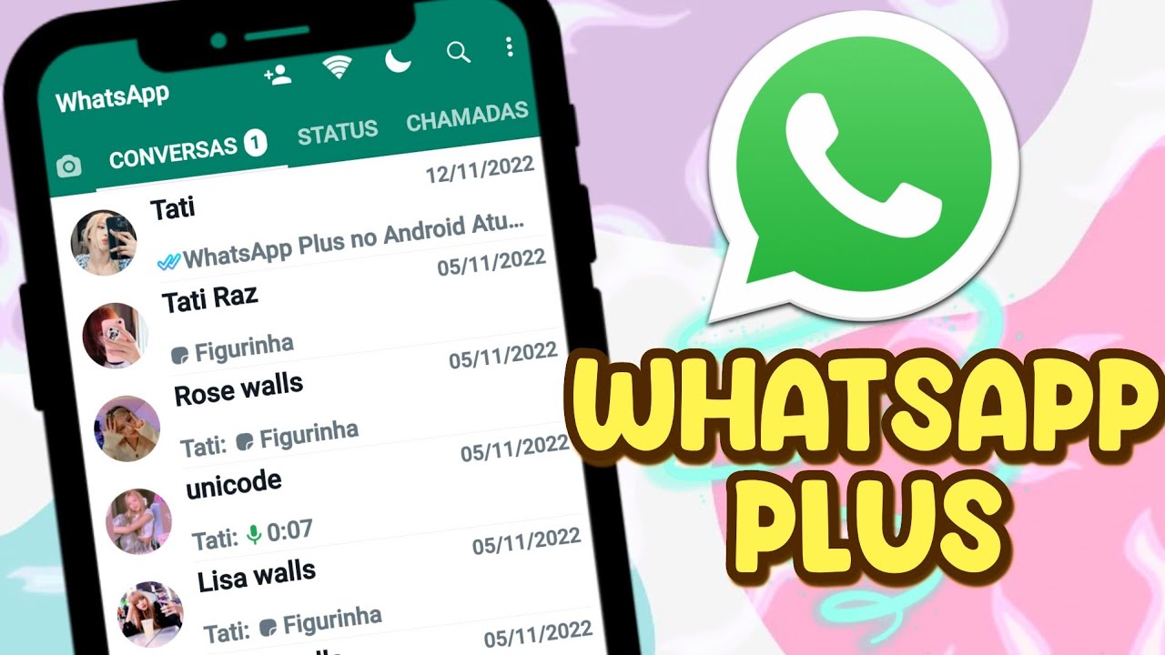 SAIU NOVA ATUALIZAÇÃO WHATSAPP PLUS COM NOVAS FUNÇÕES NOVEMBRO - YouTube