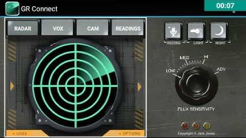 Scary ghost radar detector