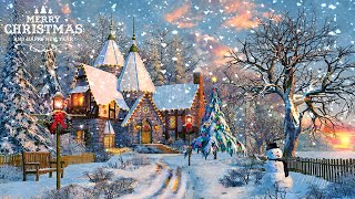 Relaxing Christmas Ambience 🎁 Christmas Music 2023, Christmas Carols, Heavenly Christmas Music