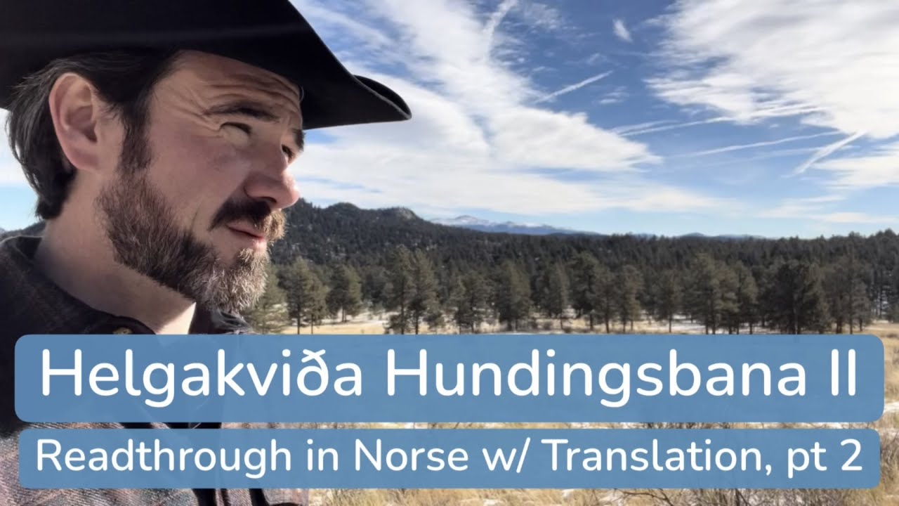 Helgakviða Hundingsbana II, st. 1018 (in Old Norse, with translation