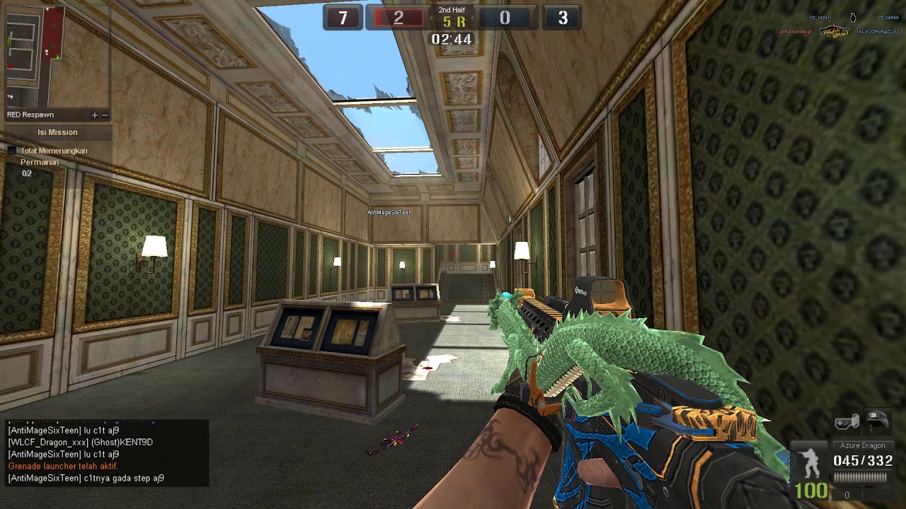 Azure Dragon - Pointblank Beyond Limits - Weapon Animation (Default Male)