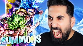TOTALE ESKALATION!? ULTRA Gogeta Blue & LEGEND Broly Summons in DB Legends