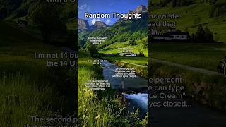 Random Thoughts #dandelions Wealth