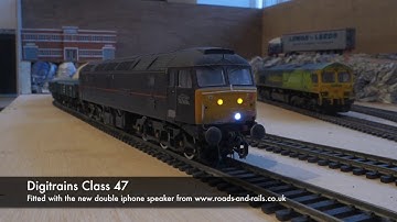 New Double iPhone Speaker For DCC Sound