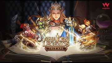 Awaken Legends: Idle RPG (Android, gameplay, no commentary)