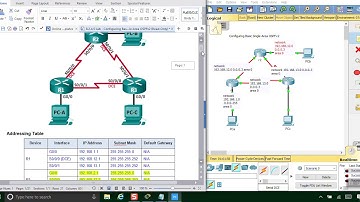 Lab   Configuring Basic Single Area OSPFv2 6