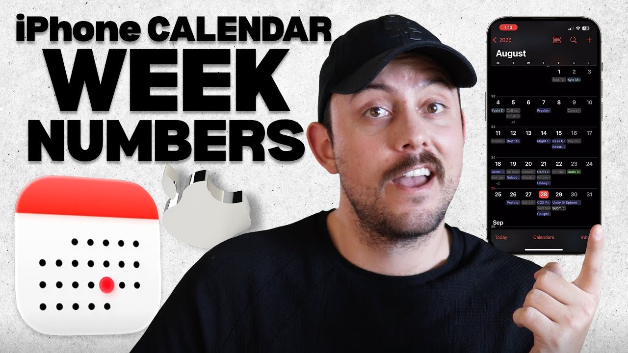 Week Number App How to Show Week Numbers in iPhone Calendar (iOS Settings Tutorial ...