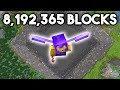 I broke 8,192,365 blocks in survival minecraft... (S7E34)