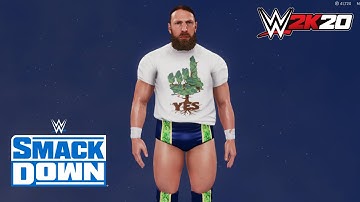 WWE 2K20 | Daniel Bryan SmackDown 4/2/21 Updated Attire Model Turorial | Entrance,Finisher,Victory