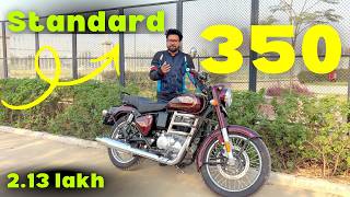 Back After 5 Months! Royal Enfield 350 Maroon @2.13 lakh |  Still King? 👑 #royalenfield