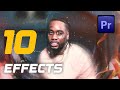 10 EASY Music Video Effects (Premiere pro)