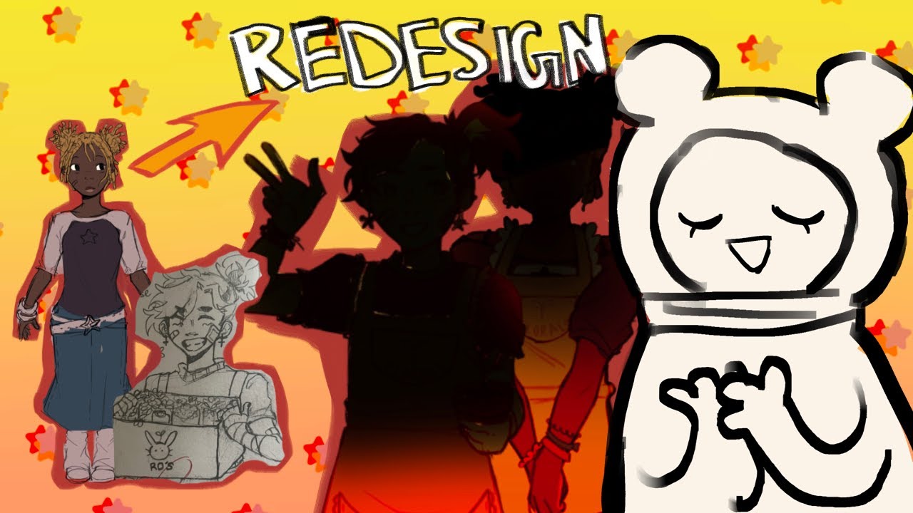 REDESIGNING OLD OCS ★ - YouTube