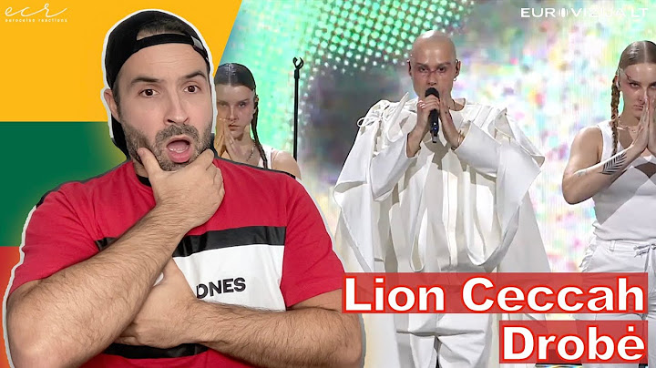 First Reaction 🇱🇹: Lion Ceccah – Drobė (EUROVIZIJA.LT) Eurovision 2025 Lithuania