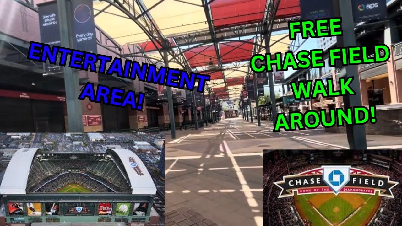 Stadium Tour Chase Field Walk-Around Outside the Stadium / Bar / Restaurants and more!