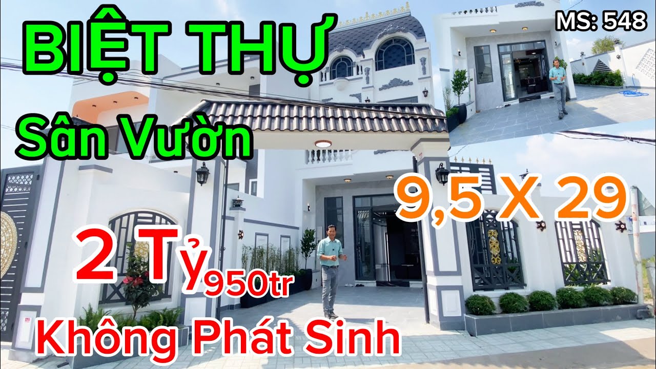 Bán Nhà Sân Vườn Đẹp Như Biệt Thự ! Phong Cách Độc Đáo - Rẻ Thật Sự 🌴🌹