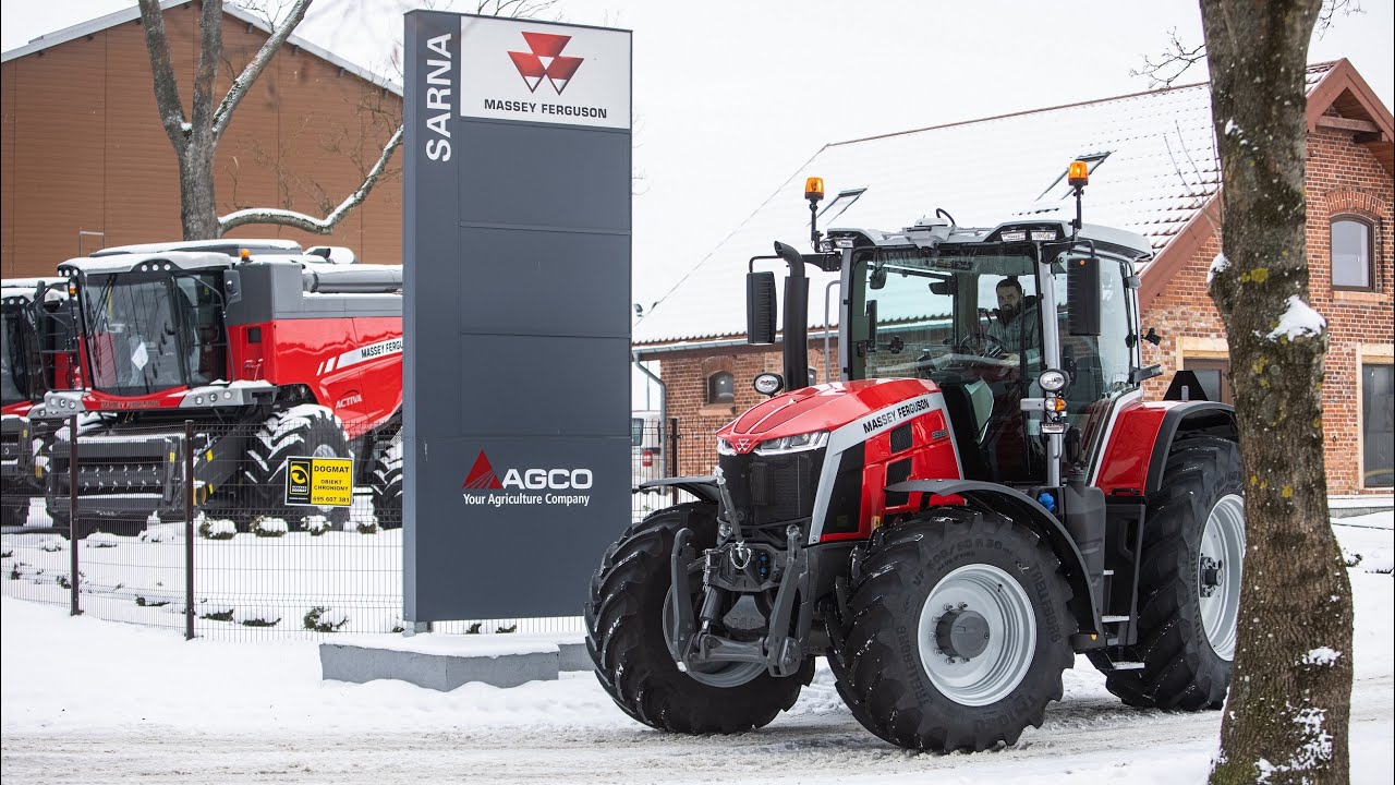 Pierwszy w Polsce Massey Ferguson 8s | Sarna Agro |