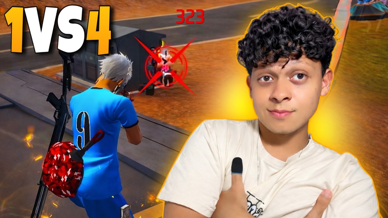 O MELHOR VOLTOU PRA AMASSAR NO SOLO VS SQUAD!! FREE FIRE MOBILE