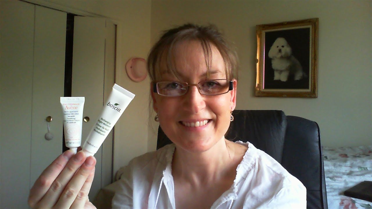 Review!! Boscia Night Cream and Avene Eye Cream YouTube