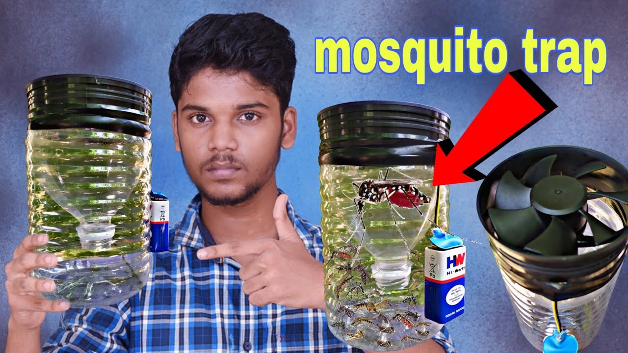 How To Make Mosquito Trap mosquito Killing Machine 