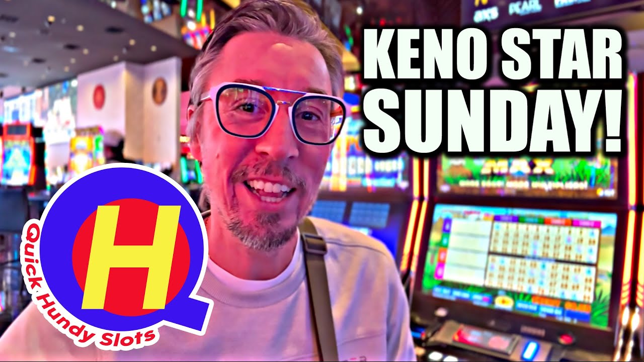 Palms Sunday! KENO STAR Action from Las Vegas!