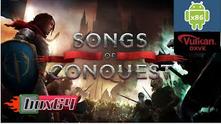 Box64Droid: Songs of Conquest/ Unity/ Wine 8.0 Proton/ Poco F3