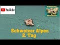 Goldwaschen in Deutschland ( 72 ) ein kleines Nugget  - 2. Tag Schweiz - Goldschürfen