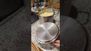 how to keep your pot lid from tipping over and spilling #carlaskitchen