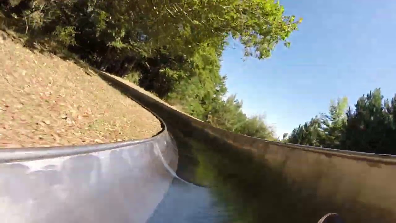 Bellissima discesa entusiasmante su bob Villaggio Palumbo Sila (Calabria)