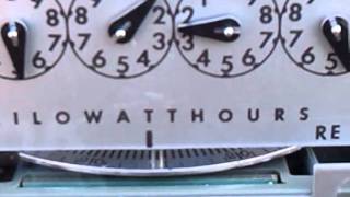 Meter Spinning Backwards