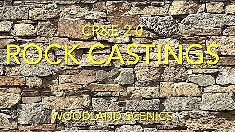 Using Woodland Scenics Rock Molds