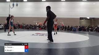 70 Kg Consolation - Alexa Thomas, Wi Vs Ryleigh Sturgill, Tn