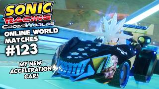 Sonic Racing CrossWorlds: Online World Matches #123 (My New Acceleration Car)