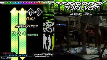 roppongi EVOLVED Ver. B - DIFFICULT - AA#037 (Full Combo) on DDR X2 AC (SM 5)