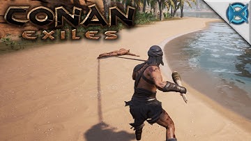 Conan Exiles | Building & Captured Thrall | Let