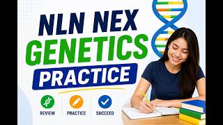 NLN NEX Genetics Practice| Must-Know Science#nursingentranceexam #nursingofficeronline