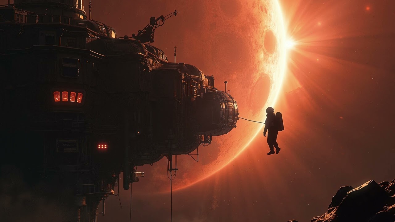 Orbiting Tranquility – 3-Hour Space Ambient Music for Deep Sleep and Relaxation