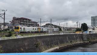 回9821D GV-E197系 オクTS01編成+オクTS03 (GV-E197-102) GV三重連