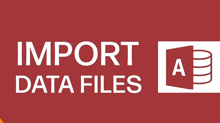 Create A Macro To Import Multiple CSV Files To Microsoft Access