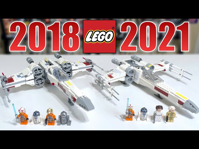 LEGO X-WING STARFIGHTER Comparison! (75218 vs 75301 | 2018 vs 2021) - YouTube