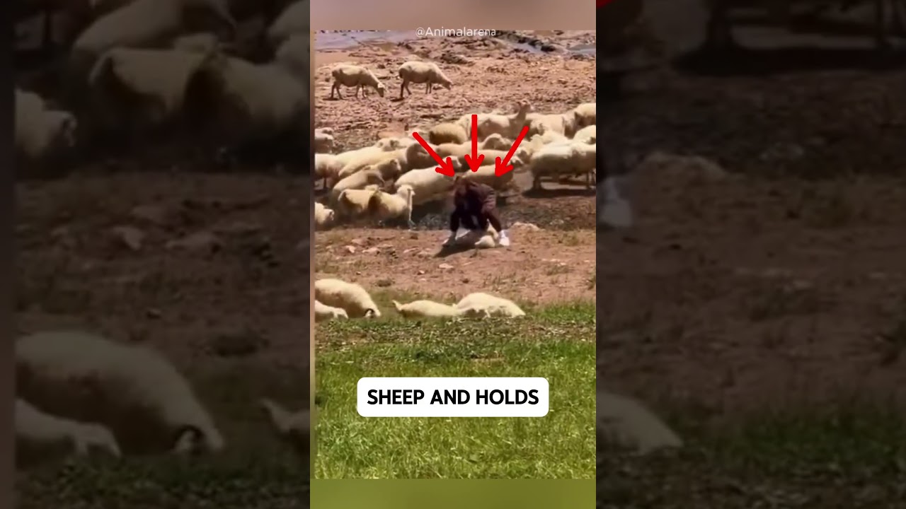 🐑 Tourist Grabs a Sheep… But the Alabai Guardian Reacts Instantly! 😱🔥