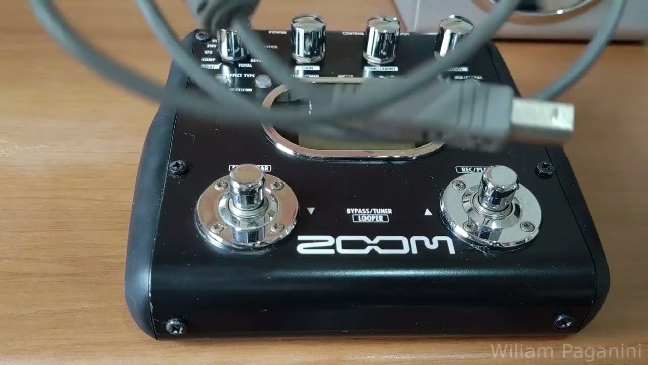 Pedaleira Zoom G2 Nu como interface de áudio no LINUX - Produção Musical no Linux