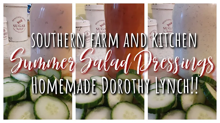 Homemade Salad Dressings / DOROTHY LYNCH / Summer ...
