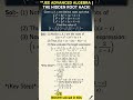 Advanced Algebra: The Hidden Polynomial Trick! 🎯 #ipl #ioqm #mathematics #mathshorts #maths