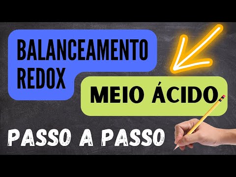 Vídeo: Como você equilibra as reações redox em meios ácidos e básicos?