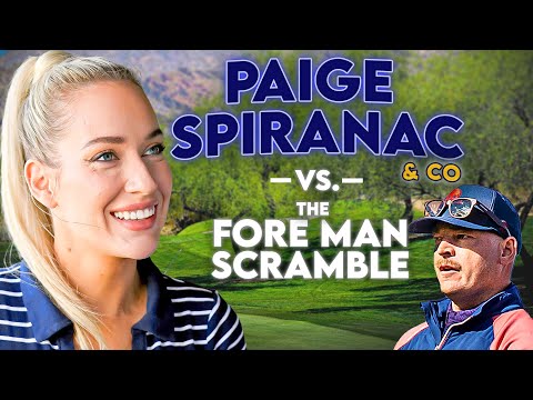 Paige Spiranac & co. vs. The Fore Man Scramble (Grayhawk Golf Club)