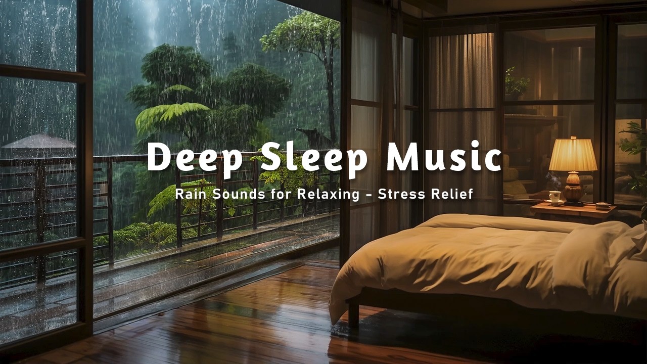 Deep Sleep and Meditation Music – Relaxing Piano with Rain Sounds for ...