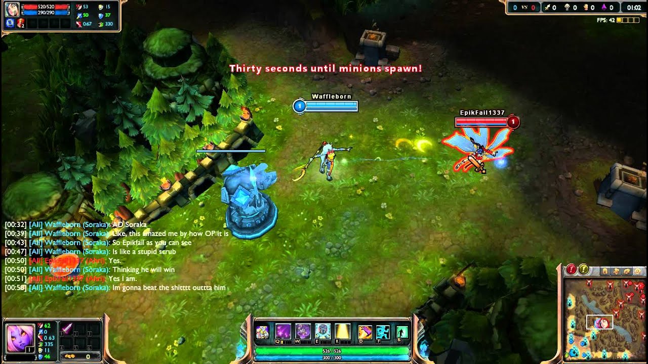 AD Soraka - Broken 1 v 1 Champion (League Of Legends)