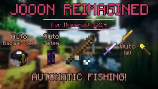 Hypixel Skyblock: AUTOMATIC FISHING! (JOOON REIMAGINED V2!) [MINECRAFT 1.21!]